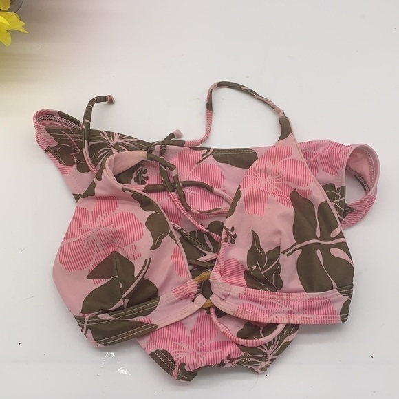 Guess Pink Brown Floral Bikini Sz small SW2053 - Picture 9 of 9
